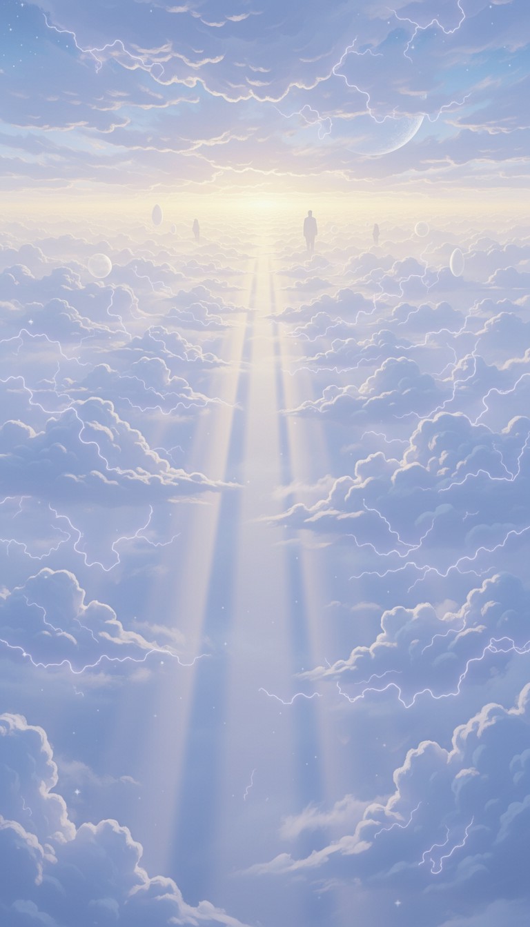 Free Divine Light Ascending Image - Heavenly, Ethereal, Clouds ...