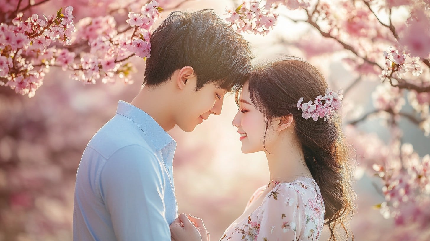 romantic-blossom-encounter-