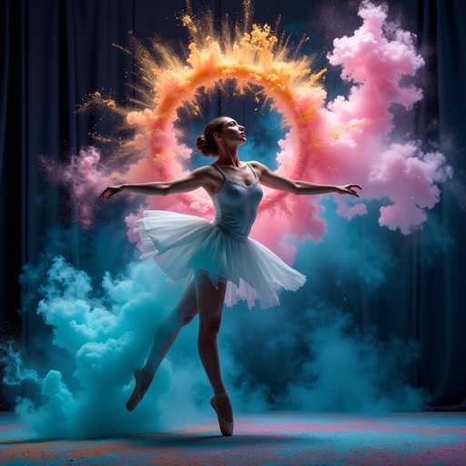 Free Vibrant Ballet Leap Image - Dance, Ballet, Color | Download at ...