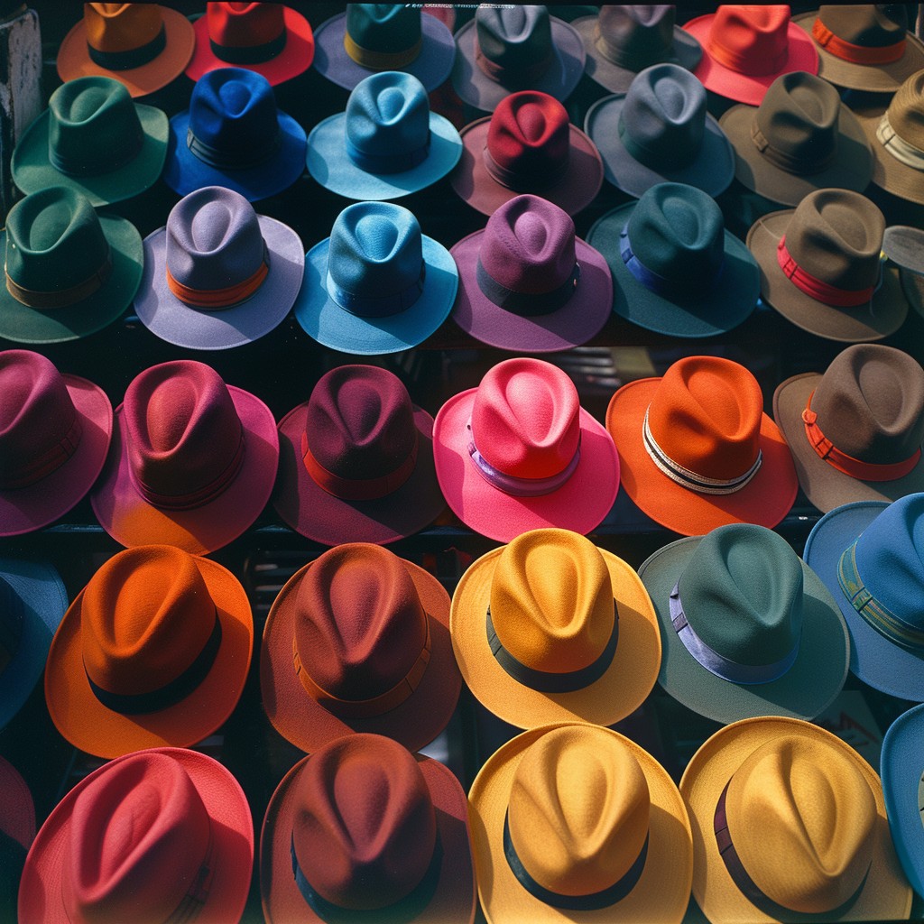 Free Colorful Hats Arrangement Photo - Hats, Colorful, Fashion ...