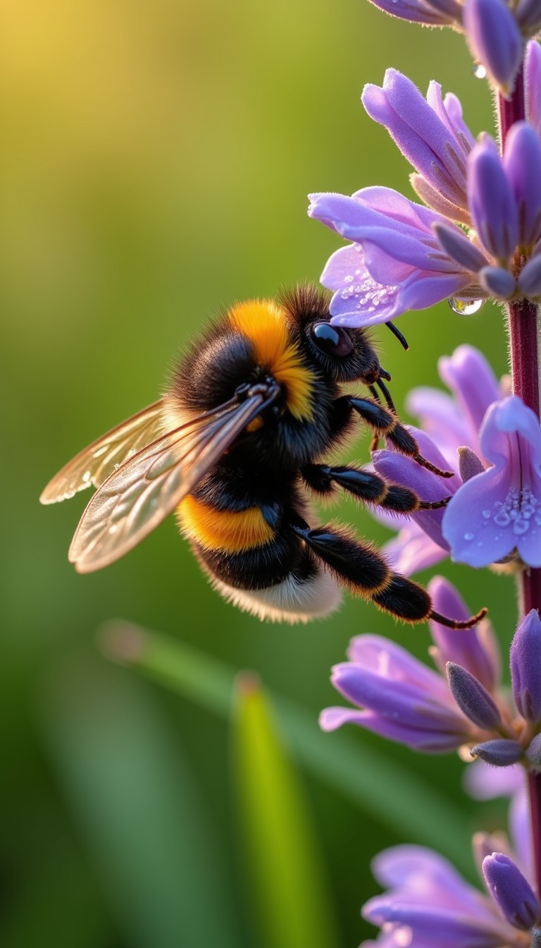 Free Buzzing Lavender Pollinator Photo - Bumblebee, Lavender ...