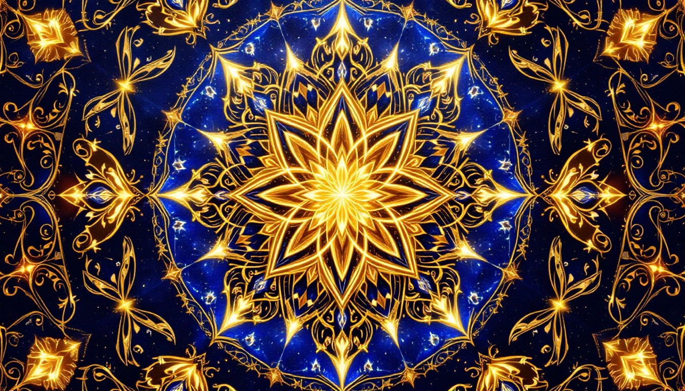 Old Scared Pattern Free Golden Sacred Pattern Image - Mandala, Geometric, Sacred ...