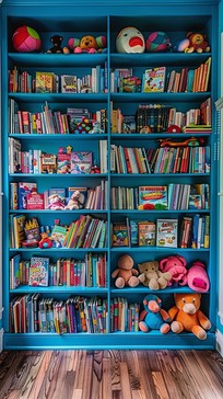 Toy Library Design Free Colorful Toy Library Image - Toys, Books, Children | Download at ...