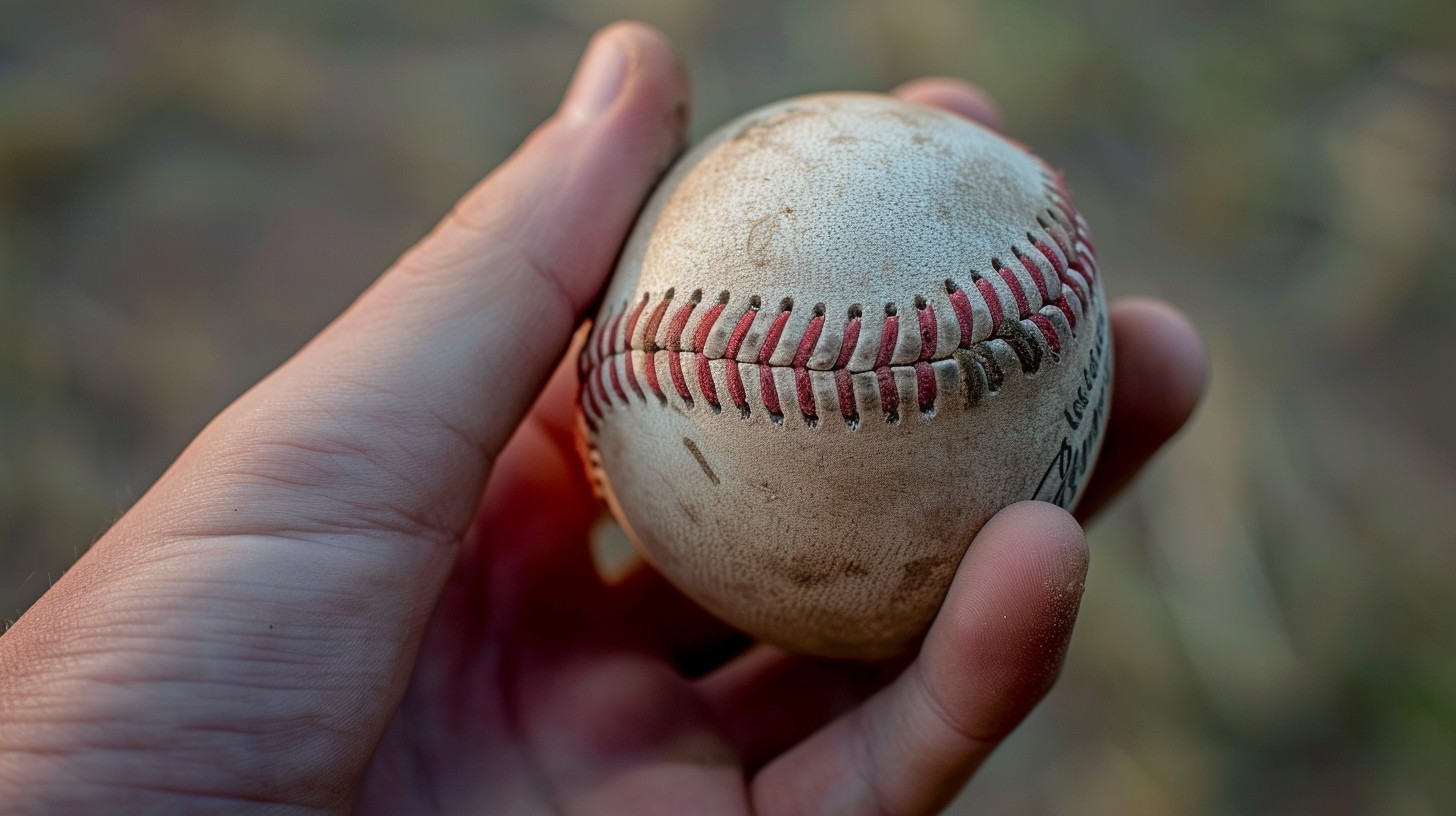 Free Held Baseball Closeup Image - Baseball, Hand, Sport | Download at ...