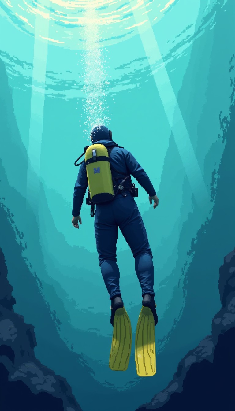 Free Deep Blue Explorer Image - Scuba, Diving, Underwater | Download at ...