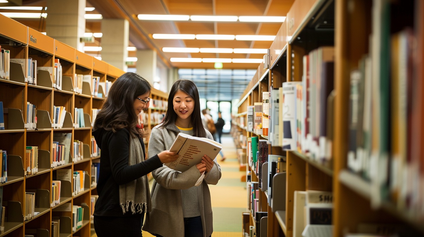 Library Books Learning Free Library Learning Moment Photo - Library, Reading, Women | Download ...