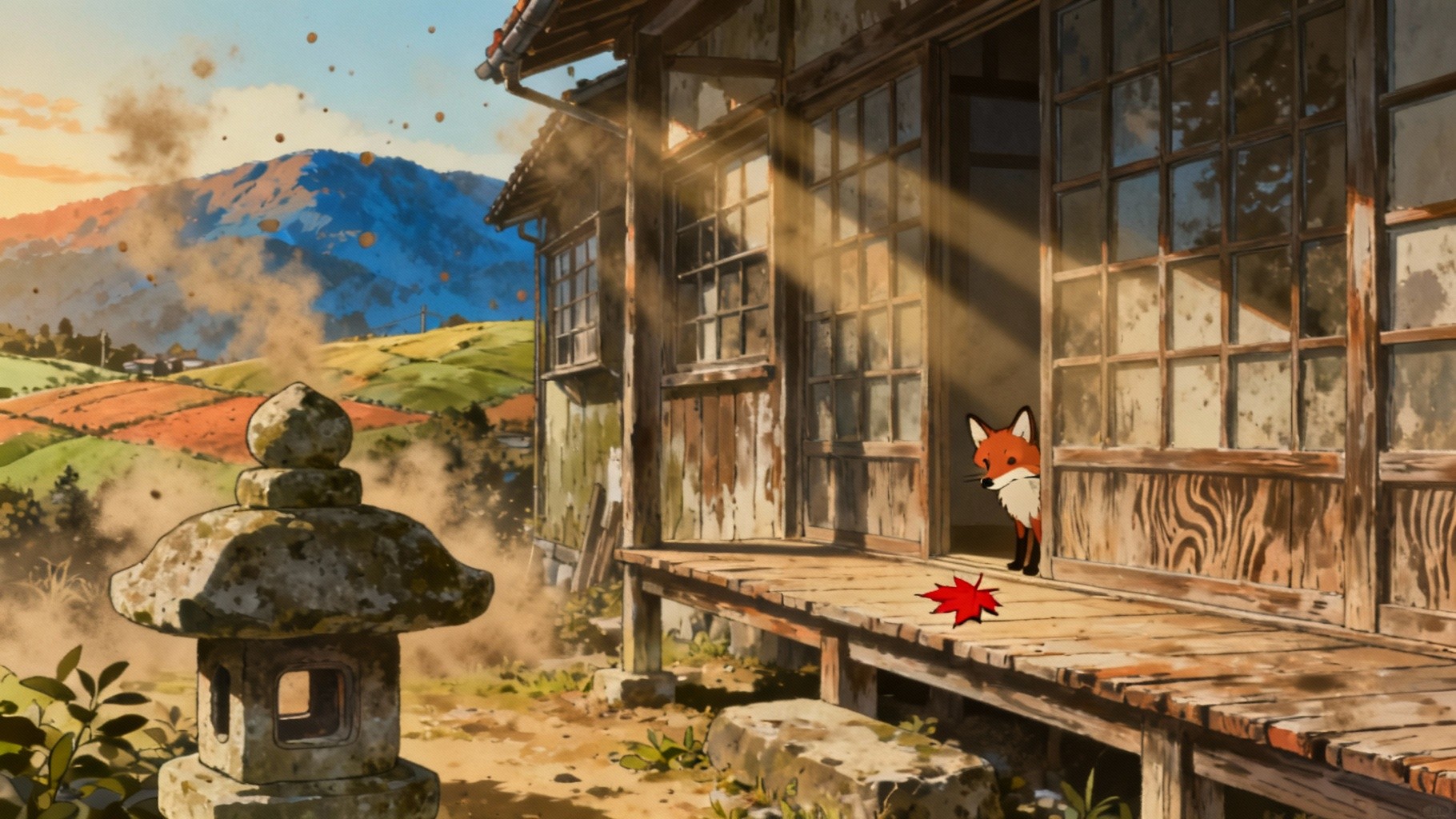 Free Rustic Anime Countryside Photo - Anime, Countryside, Illustration ...