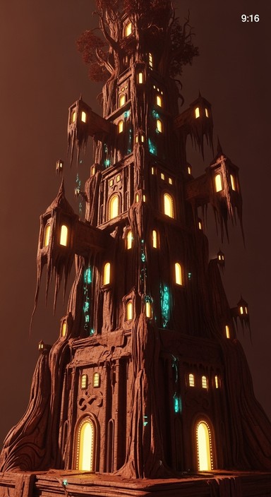 Free Mystical Cocoa Tower Image | Download at StockCake