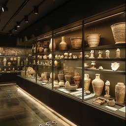 Free Ancient Pottery Display Image - Pottery, Ancient, Museum ...