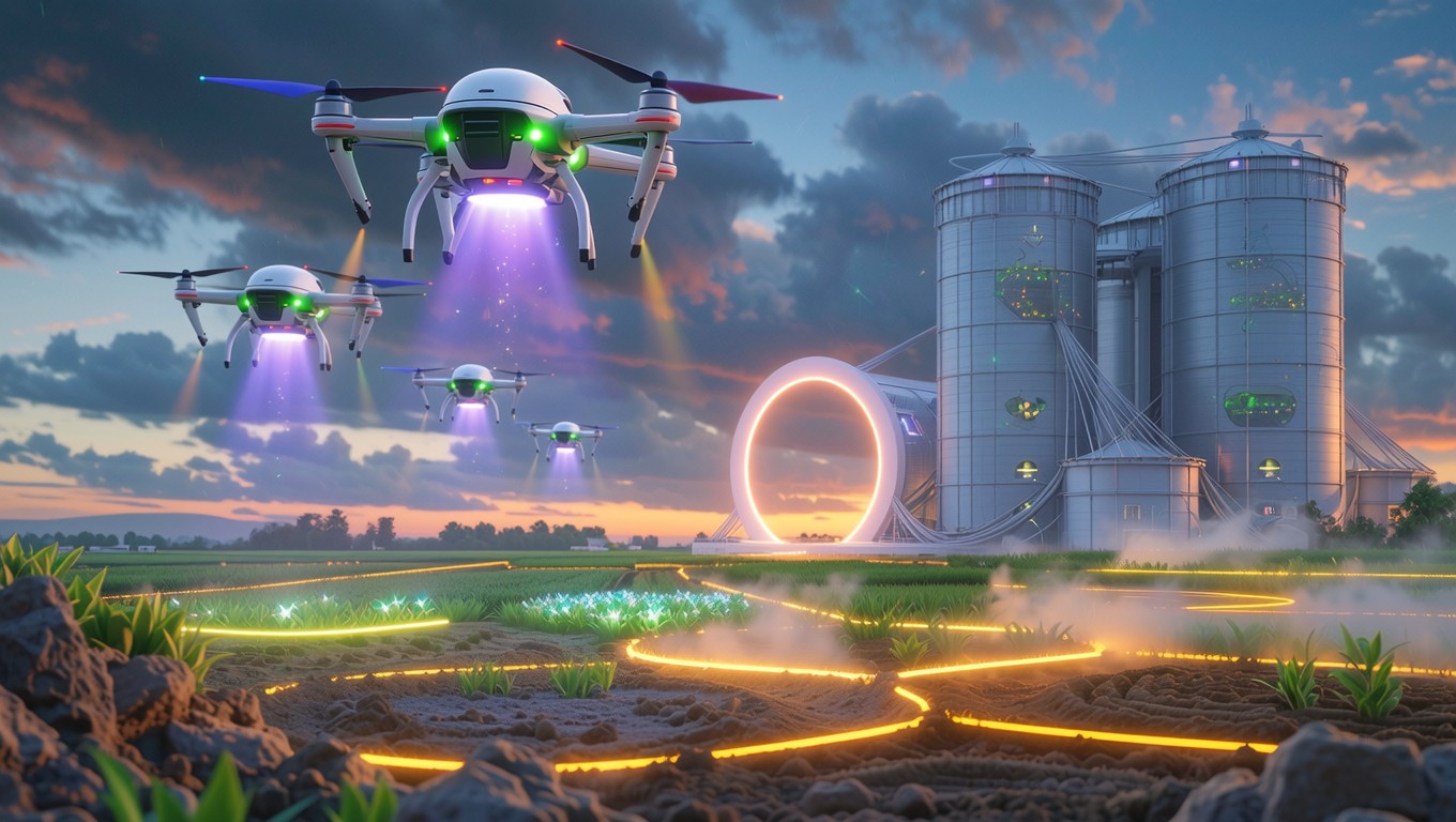 Free Futuristic Farming Fantasy Image - Futuristic, Agriculture ...