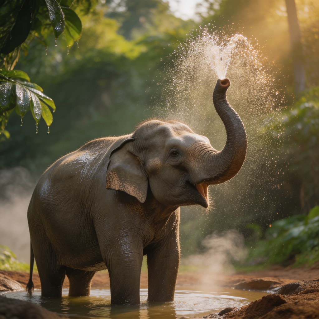 Elephant Ritual Free Elephant Morning Ritual Image - Elephant, Wildlife, Tropical ...