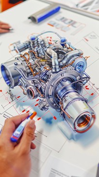 Free Complex engine display Image - Engine, Technology, Industrial ...