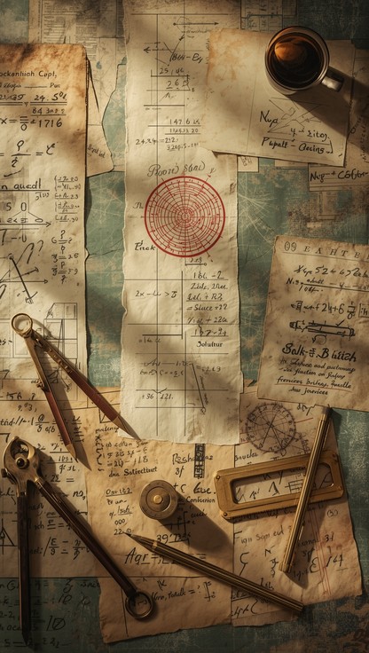 Free Vintage Academic Pathways Image - Vintage, Mathematics, Brass ...
