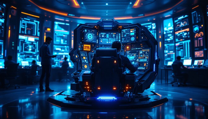 Free Future Command Center Image - Technology, Futuristic, Command ...