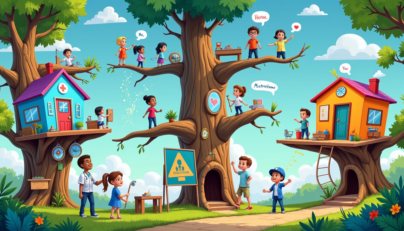 Free Magical Treehouse Community Image - Treehouse, Children, Play ...