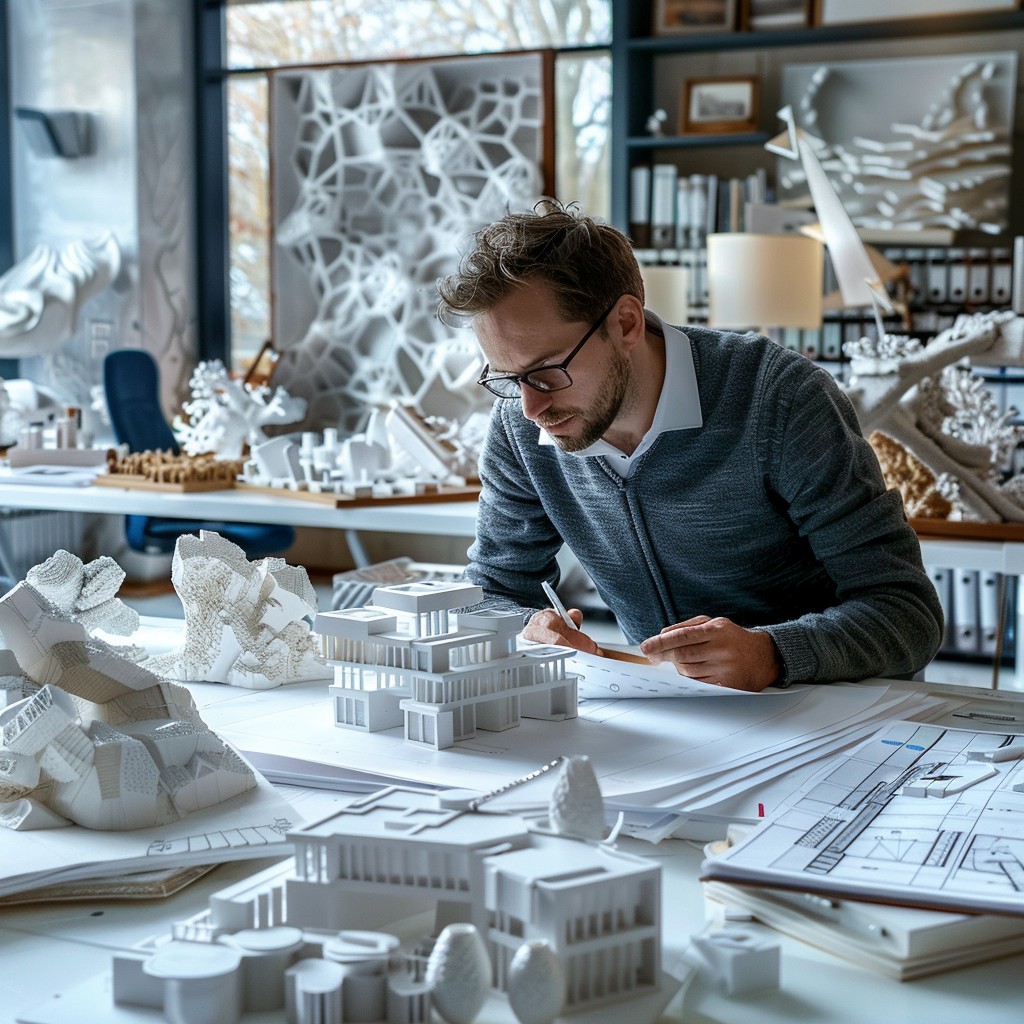 Free Architect Studying Model Image - Architect, Studio, Model ...