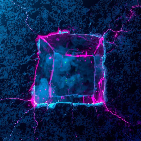 Free Digital Reality Fractures Image - Cyberpunk, Neon, Circuit ...