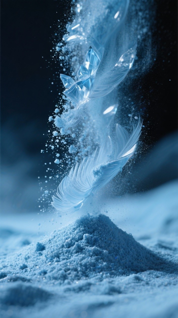 Free Azure Particle Dance Image - Blue, Powder, Ethereal | Download at ...