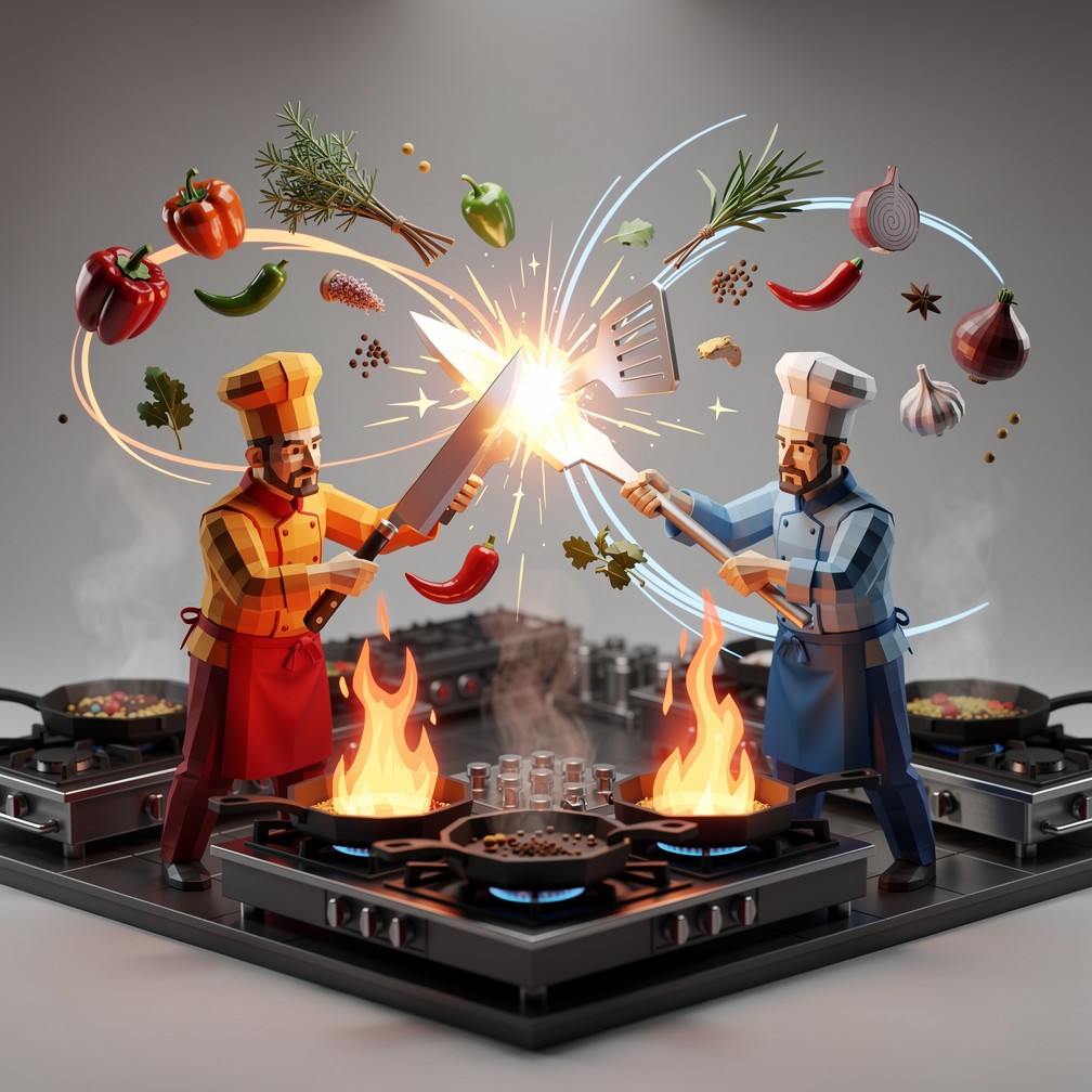 Epic Cooking Download Epic Chef Battle Image - Chef, Chefs, Cooking | StockCake