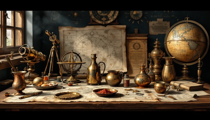 Scientists Workspace Renaissance Free Renaissance Astronomy Workshop Image - Astronomy, Renaissance ...