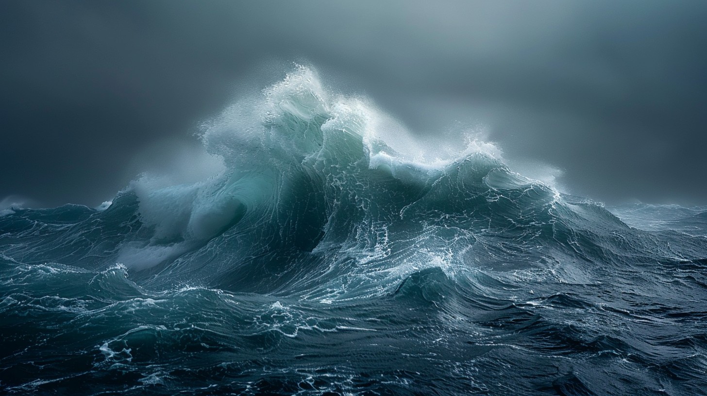 Free Majestic Ocean Fury Image - Ocean, Wave, Storm | Download at StockCake