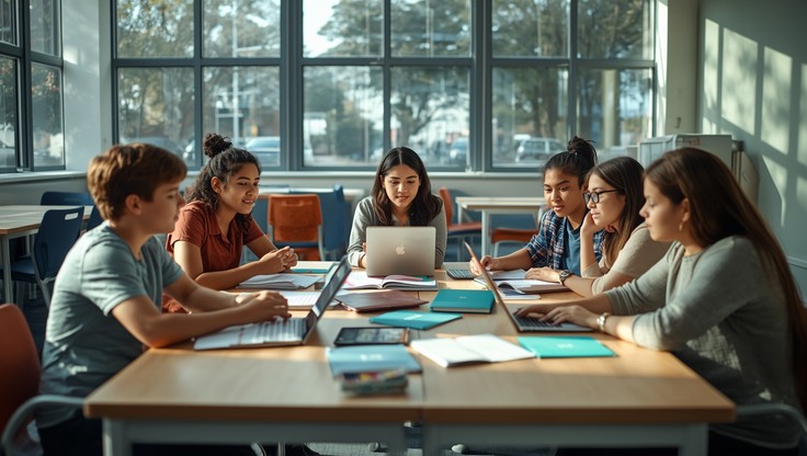 Free Students Learning Together Image - Learning, Collaboration ...