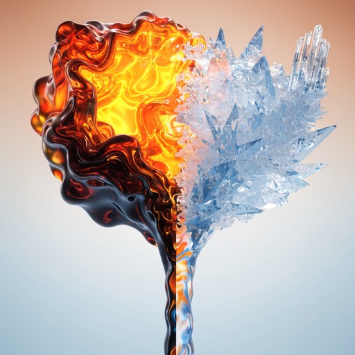 Ice To Fire Free Fire Meets Ice Image - Thermometer, Fire, Ice | Download at StockCake