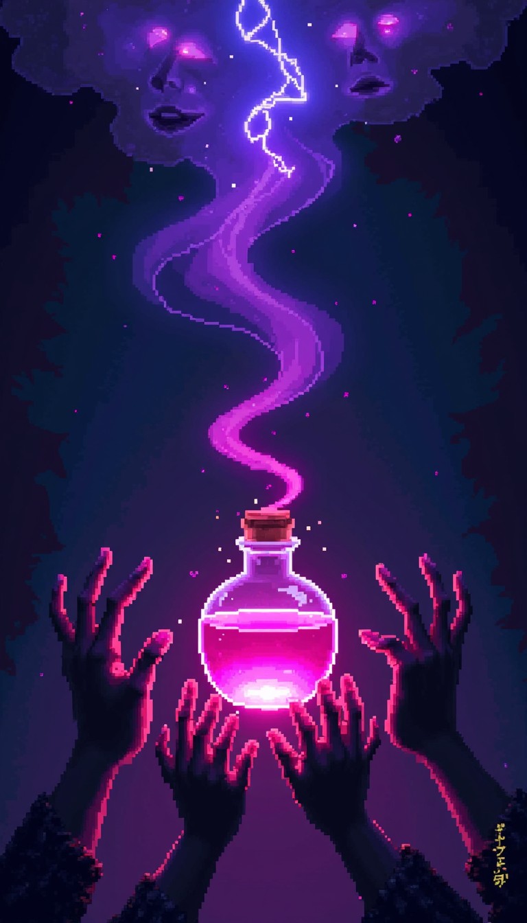 Free Mystical Potion Offering Image - Potion, Magical, Pink | Download ...