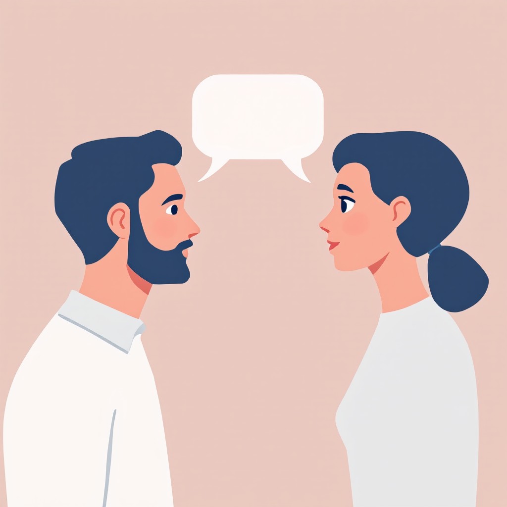 Free Conversation In Progress Image - Minimal, Corporate, Dialogue ...