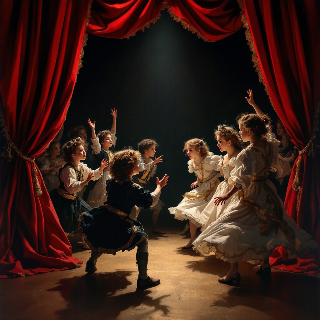 Free Theatrical Dance Performance Image - Theatrical, Baroque ...