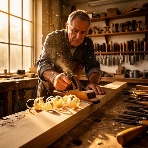 Free Joyful Craftsman Working Image - Craftsman, Workshop, Monochrome ...