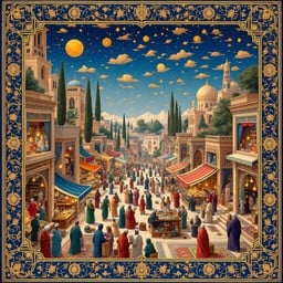 Free Ancient Marketplace Splendor Image - Marketplace, Bazaar, Persian ...