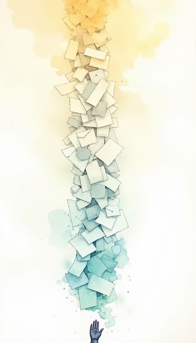 Free Order From Chaos Image - Watercolor, Minimalist, Papers | Download ...