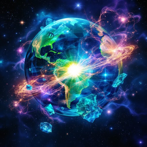 Earth Crysta Free Living Crystal Earth Image - Earth, Crystal, Planet | Download at ...