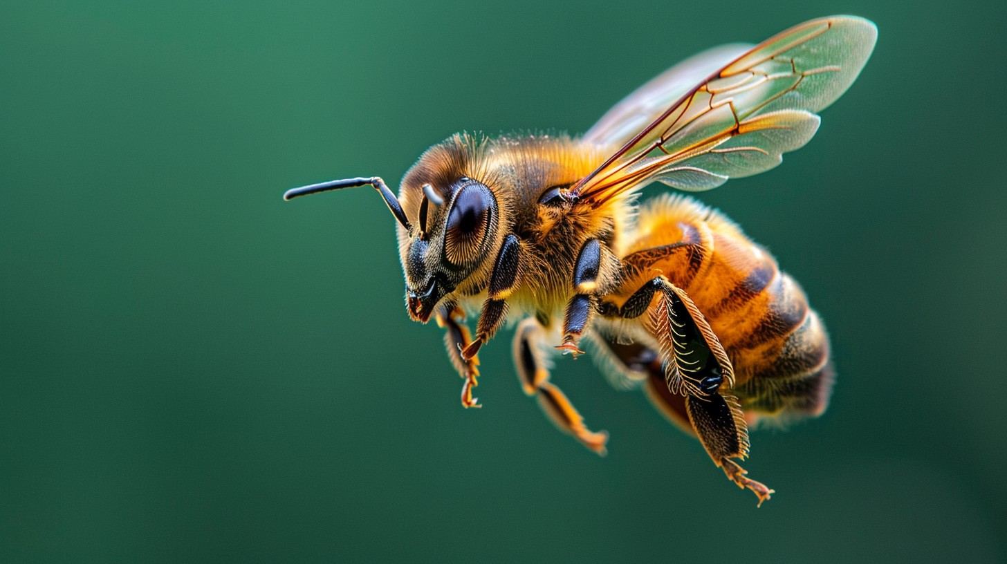 Free Bee in Flight Image - Bee, Insect, Flight | Download at StockCake