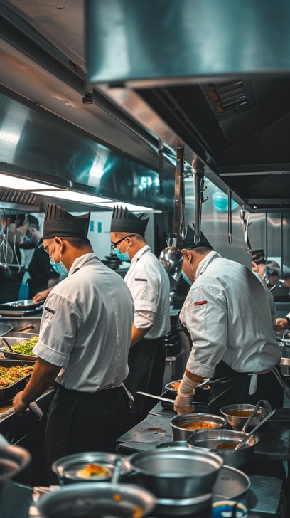 Free Chefs at Work Image - Kitchen, Chefs, Cooking | Download at StockCake
