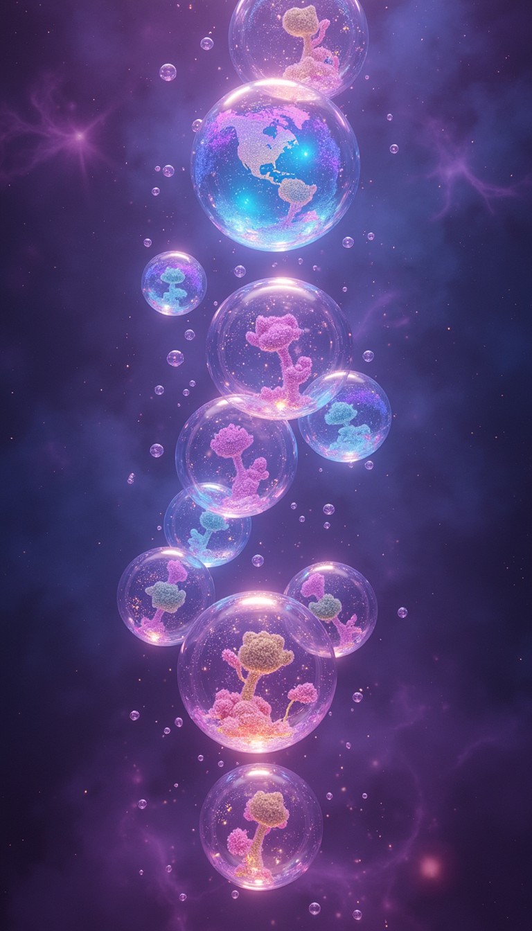 Free Ethereal Bubble Universe Image - Bubbles, Cosmic, Translucent ...