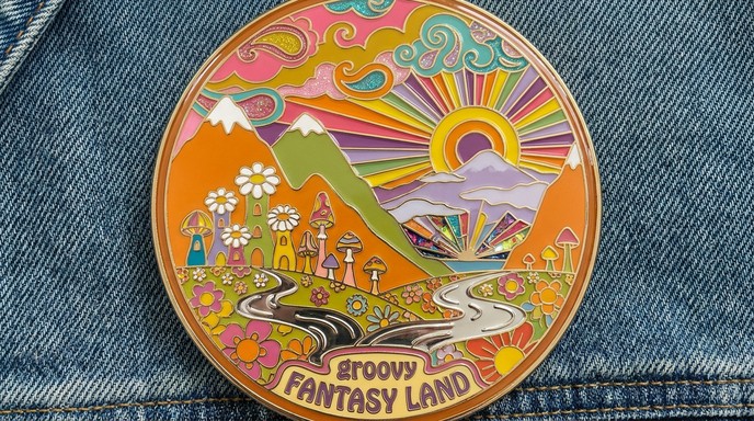 Button Pin Free Download Download Groovy Fantasy Pin Stock Images for Free | StockCake