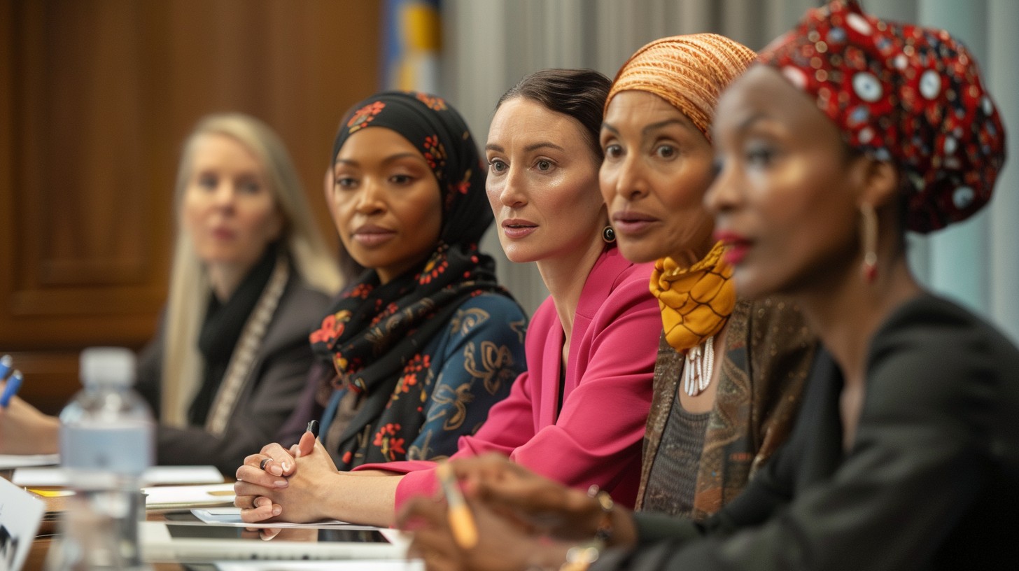 Free Diverse Panel Discussion Image - Women, Discussion, Panel ...
