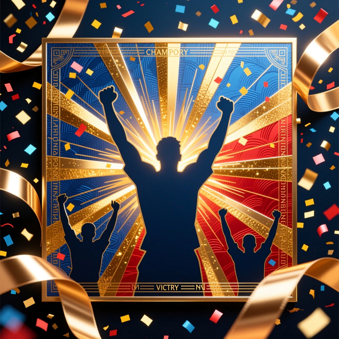 Free Victory Radiates Gold Image - Victory, Celebration, Gold ...