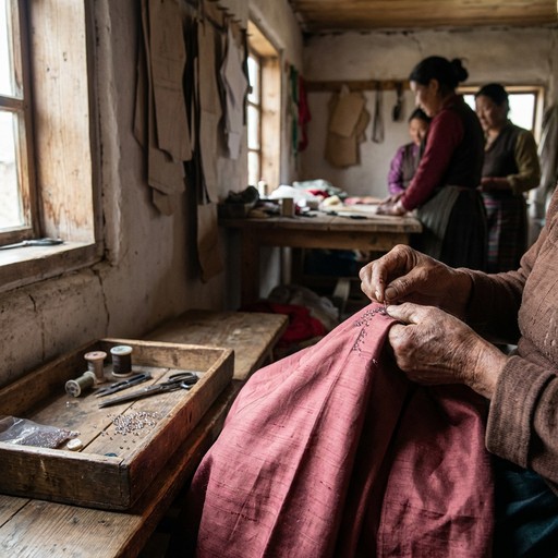 Behind Handwork Free Hands Crafting Heritage Image - Seamstress, Craftsmanship ...