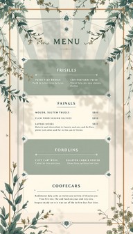 Free Elegant Menu Design Image - Menu, Elegant, Vintage | Download at ...