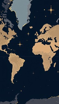 Free Mystical Pixel Atlas Image - Pixel, Atlas, Map | Download at StockCake