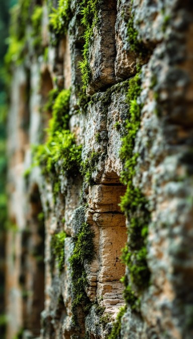 Free Moss Meets Masonry Image - Ruins, Stone, Moss | Download at StockCake