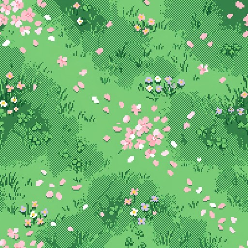 Free Pixel Spring Garden Image - Pixel, Spring, Retro | Download at ...