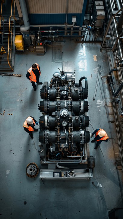 Engine Team Procedures Free Engine Maintenance Team Image - Engine, Workshop, Workers ...