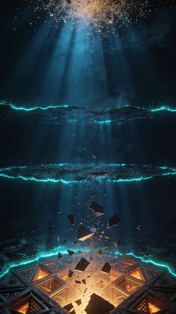 Free Geometric Dissolution Art Image - Fractal, Geometric, Dissolution ...