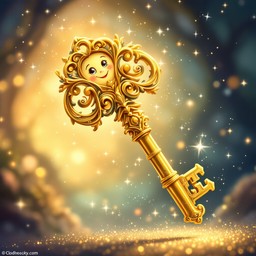 Free Magical Floating Key Image - Key, Magical, Whimsical | Download at ...