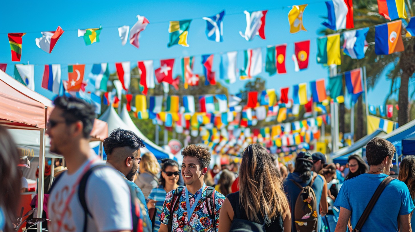 Free Festive Cultural Event Image - Festival, Flags, People | Download ...