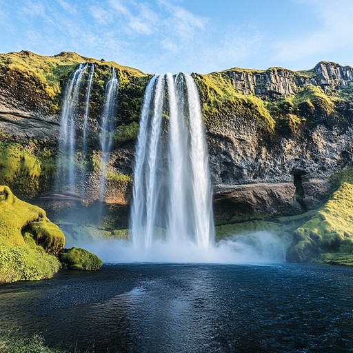 Waterfall With View Free Majestic Waterfall View Image - Waterfall, Nature, Water ...